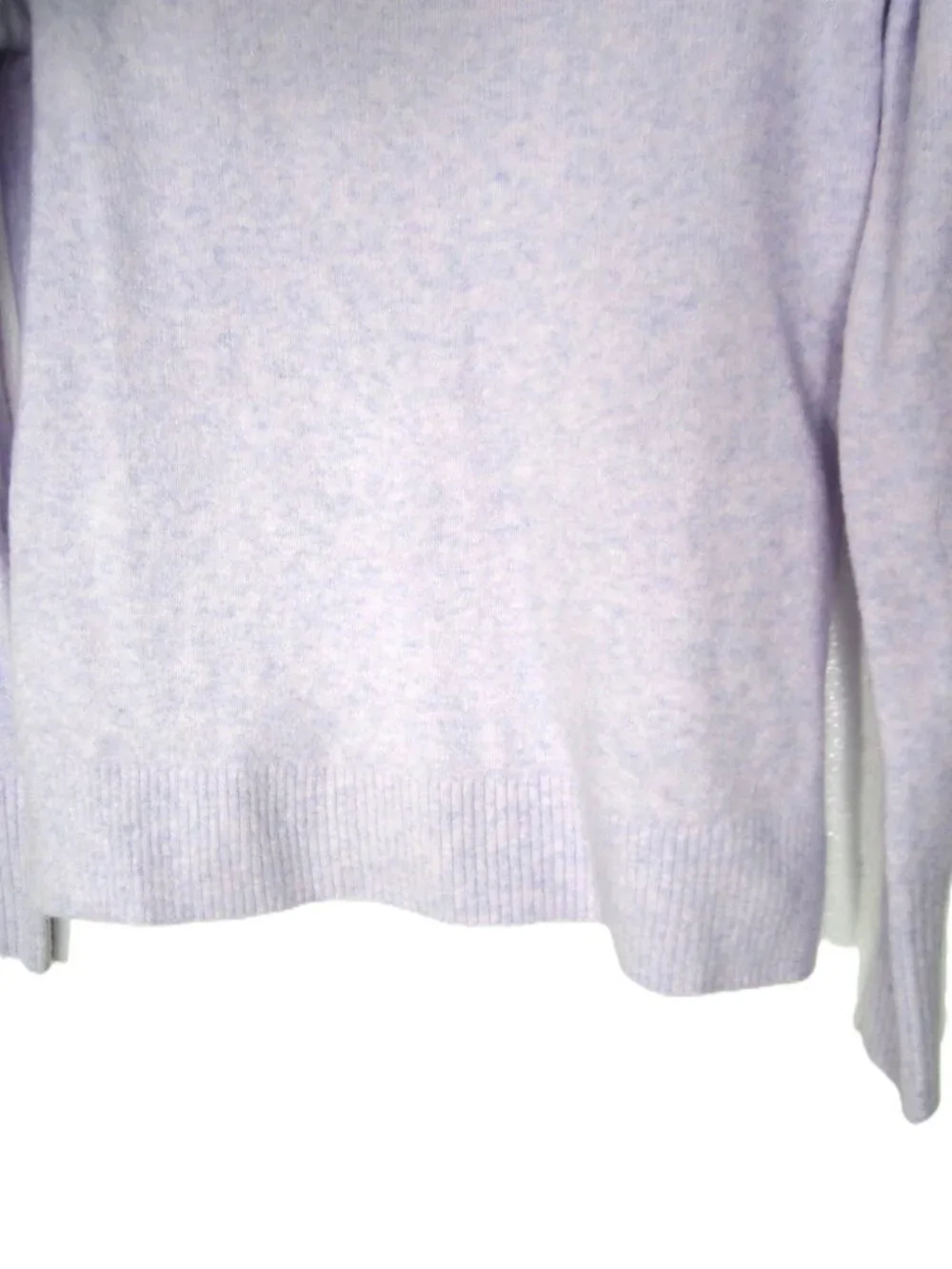 J. Crew Size XXS NEW Heathered Lavender Extra Soft Sweater Wool Acrylic Blend
